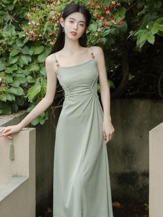 チャイナ服 セクシー サマーニット チャイナワンピース