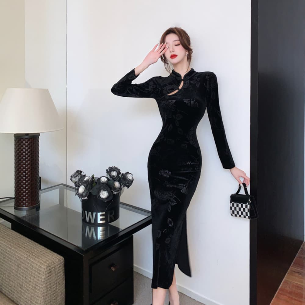 チャイナ服　大人のセクシーチャイナドレス