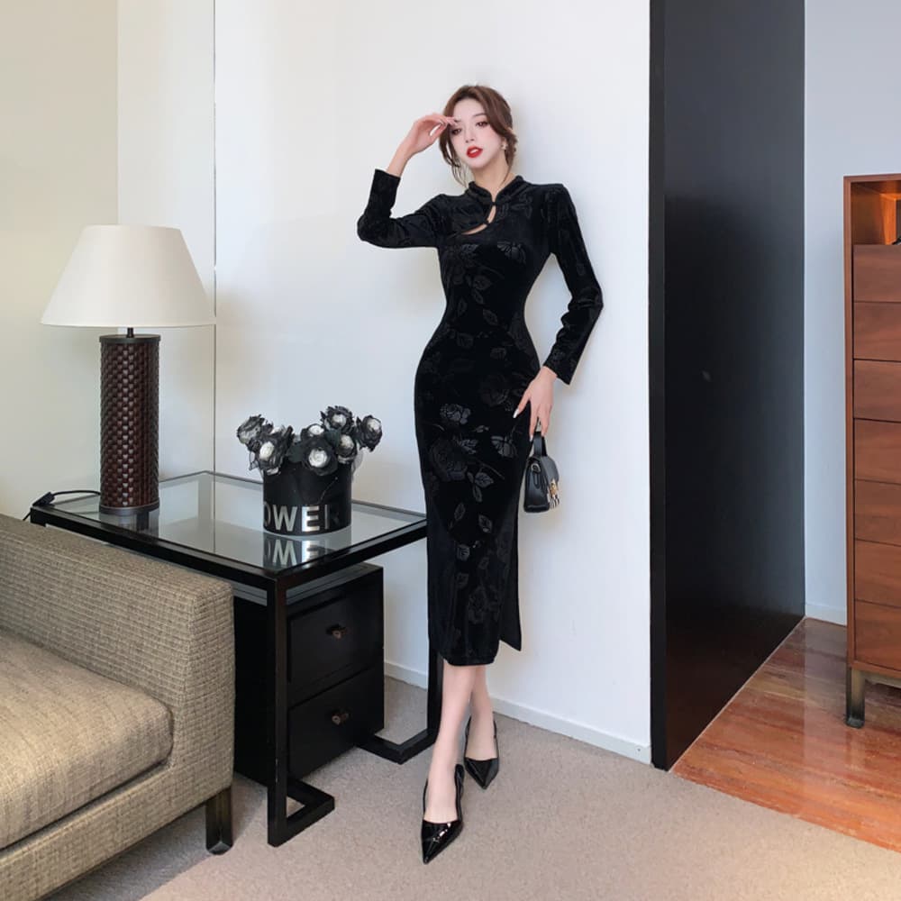 チャイナ服　大人のセクシーチャイナドレス