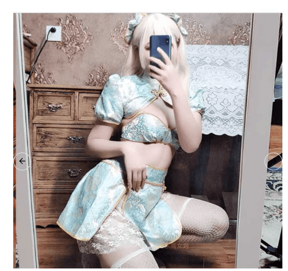 上品×セクシーを両立したチャイナ風コスチューム