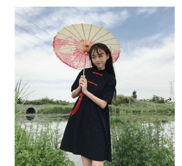 街角中華ヒロイン風チャイナワンピース