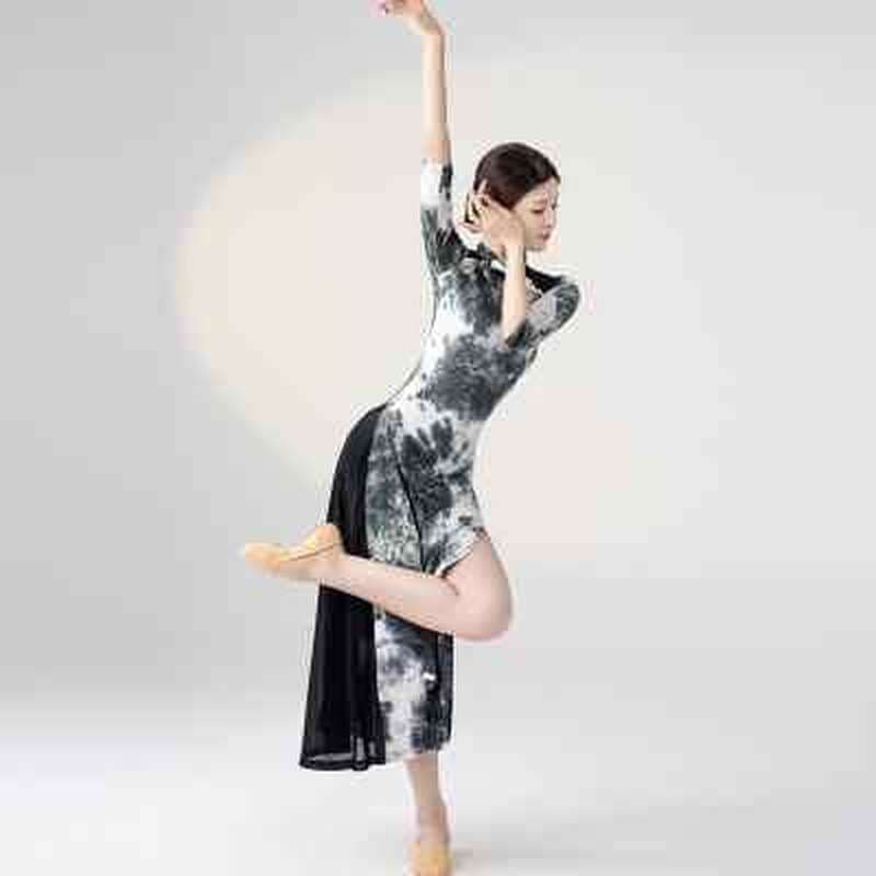 チャイナ服  優雅な舞踊チャイナドレス