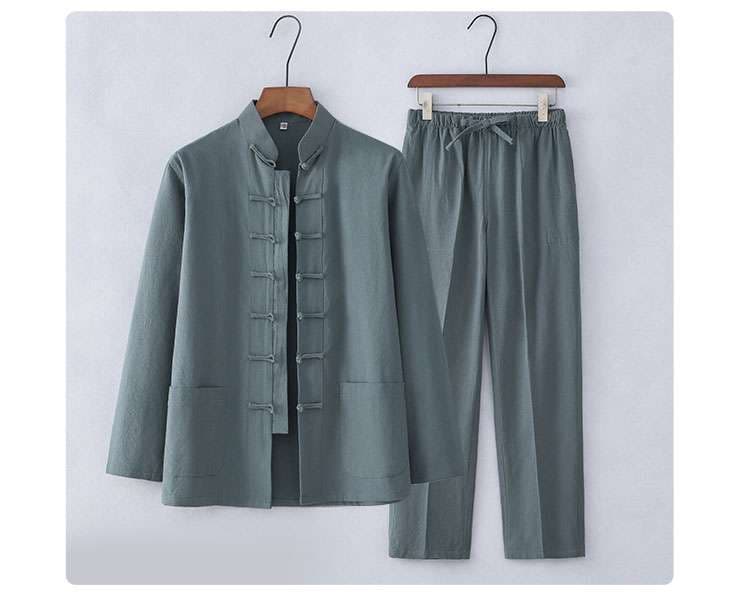 チャイナ服  中国風デザイン リラックスウェア上下セット