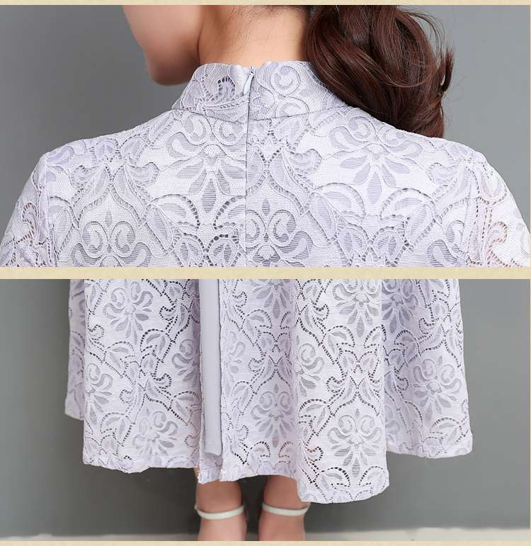 チャイナ服 優雅な花柄チャイナドレス