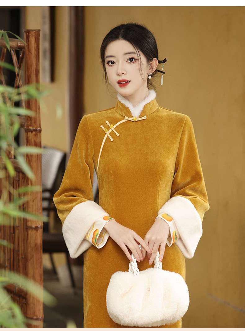 チャイナ服 優雅なチャイナドレス