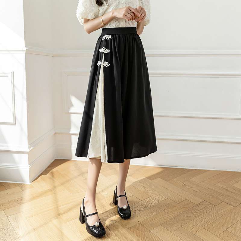 チャイナ服 チャイナ風モダンスリットスカート