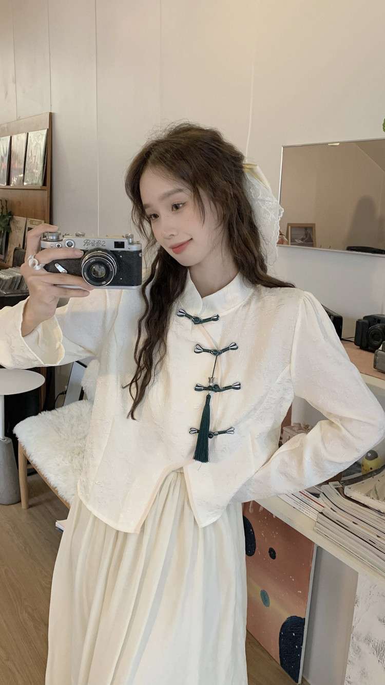 チャイナ服 モダン エレガント チャイナトップス