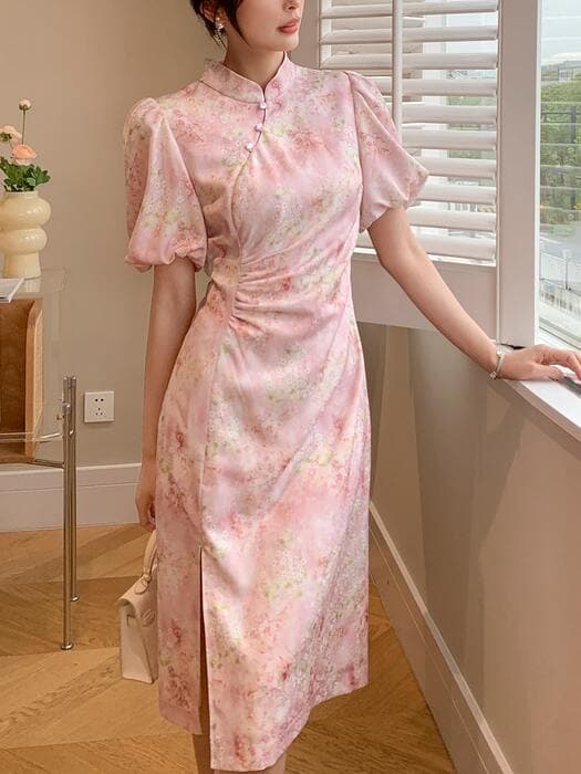 チャイナ服 ドレープなチャイナドレス