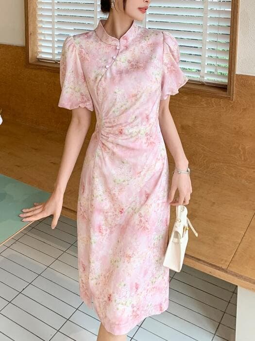 チャイナ服 ドレープなチャイナドレス