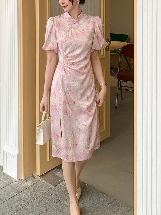チャイナ服 ドレープなチャイナドレス