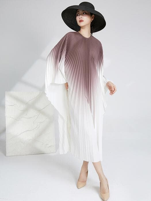 チャイナ服 プリーツワンピース チャイナワンピース