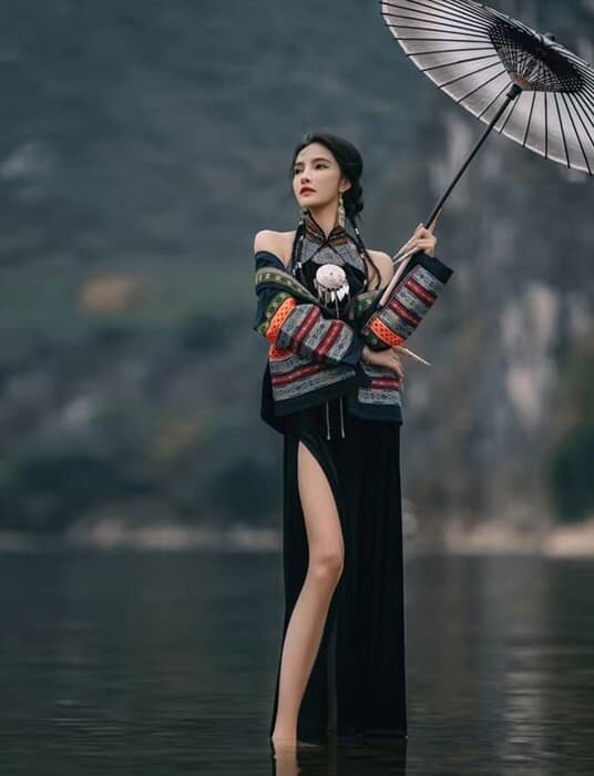 チャイナ服 ノースリーブレトロなチャイナワンピース