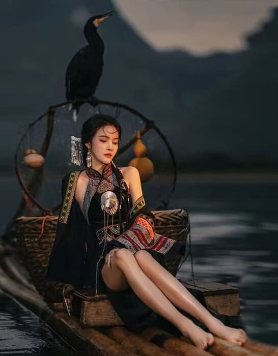 チャイナ服 ノースリーブレトロなチャイナワンピース