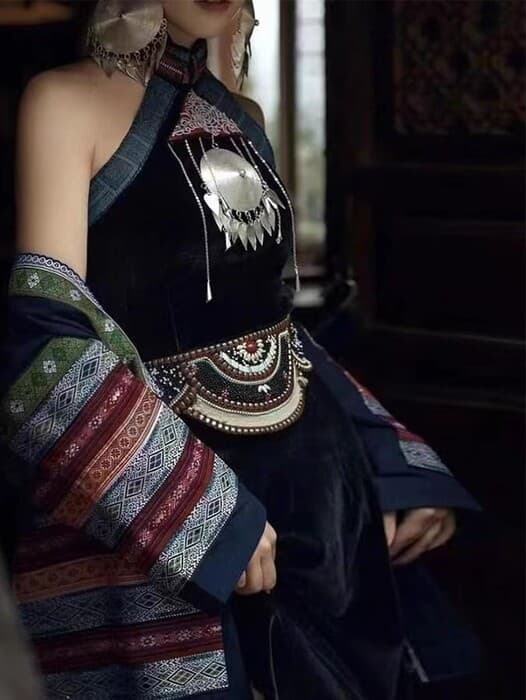 チャイナ服 ノースリーブレトロなチャイナワンピース