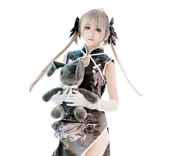 チャイナ服 ノースリーブ チャイナドレス
