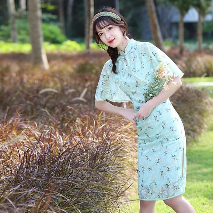 チャイナ服 デザイン スリーブ チャイナドレス