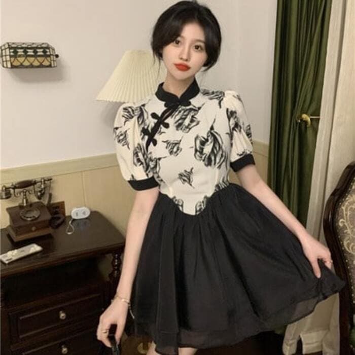 チャイナ服 おしゃれ デザイン チャイナワンピース