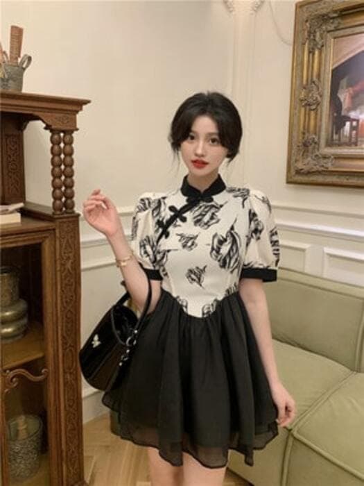 チャイナ服 おしゃれ デザイン チャイナワンピース