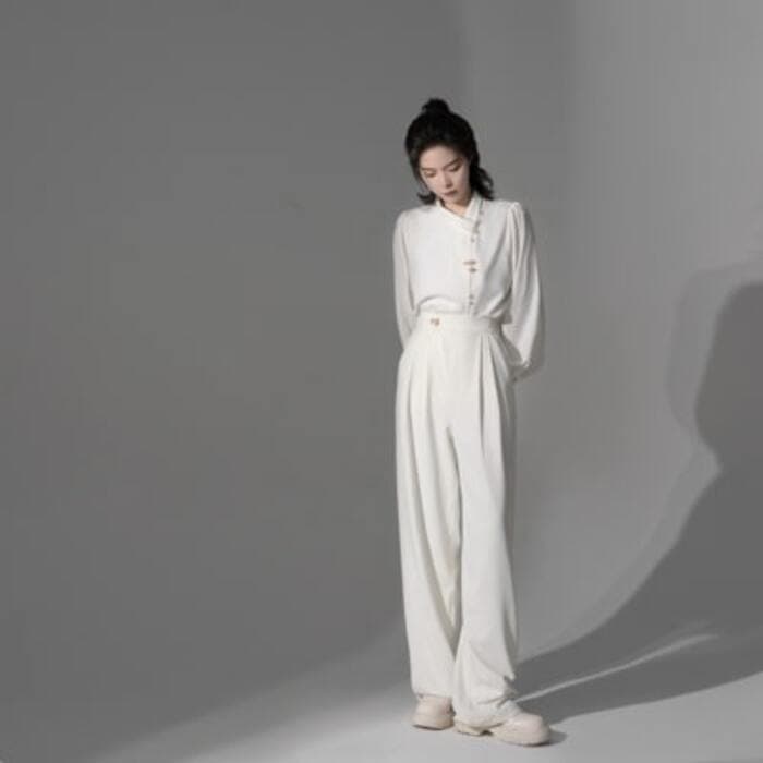 チャイナ服 綺麗で美しすぎるチャイナパンツ