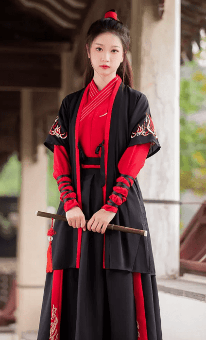 チャイナ服 チャイナ漢服風チャイナセットアップ