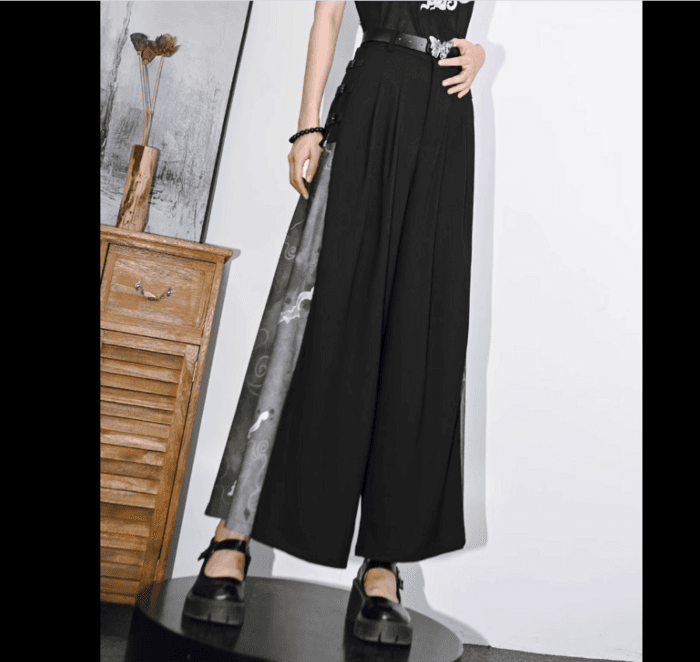 チャイナ服 ユニセックスチャイナパンツ