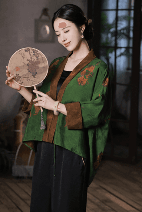 チャイナ服 フィッシュテールが大人っぽいチャイナジャケット