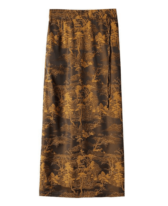 チャイナ服 スリット デザイン チャイナスカート