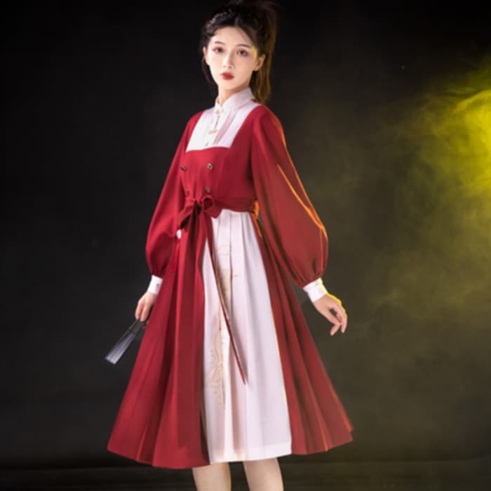 中華ロリータ 漢服旧正月風ロリータ
