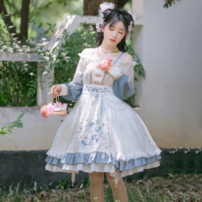 中華ロリータ 中国風刺繡ロリータ