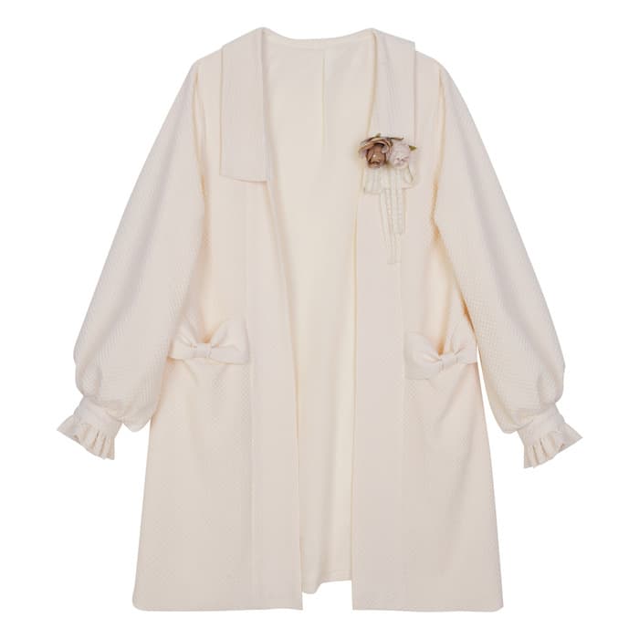 チャイナ服 クリームカラークラシック中華ロリータドレス