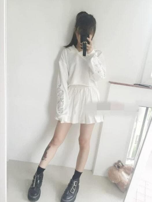 チャイナ服 ローズデザイン チャイナ パーカー