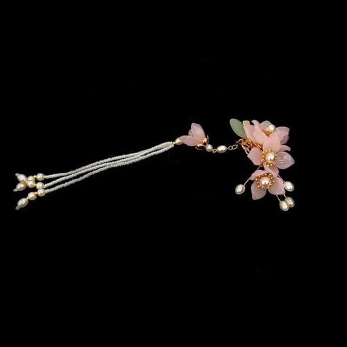ハンドメイドクラシカルパール チャイナ髪飾り