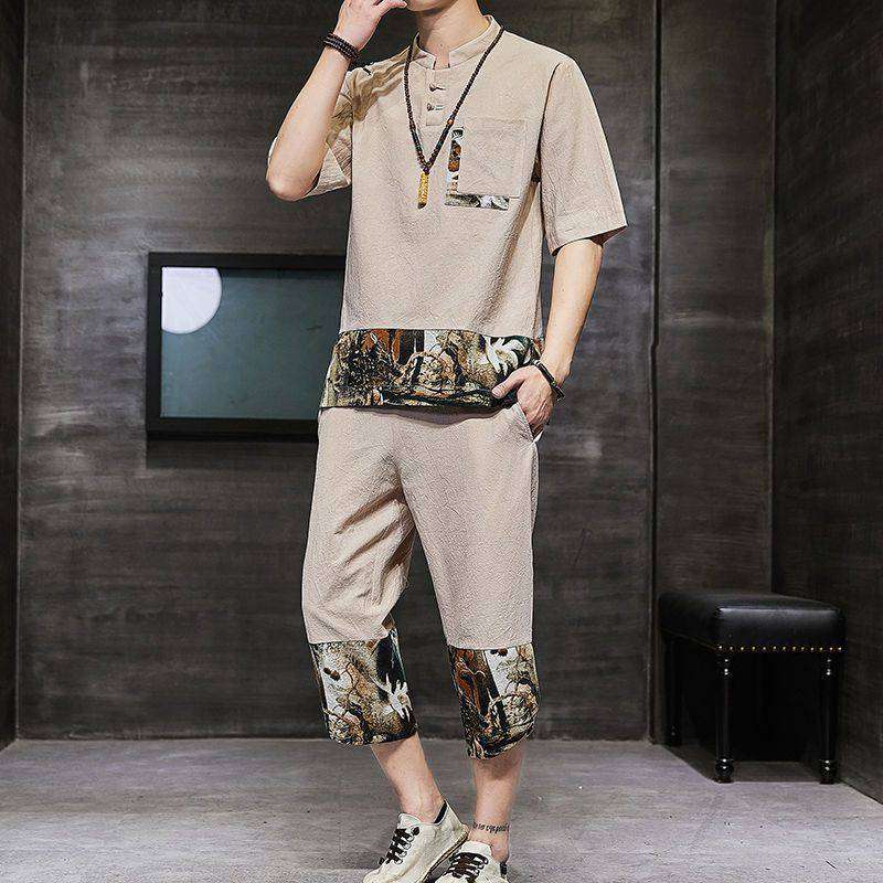 チャイナ服 メンズ セットアップ