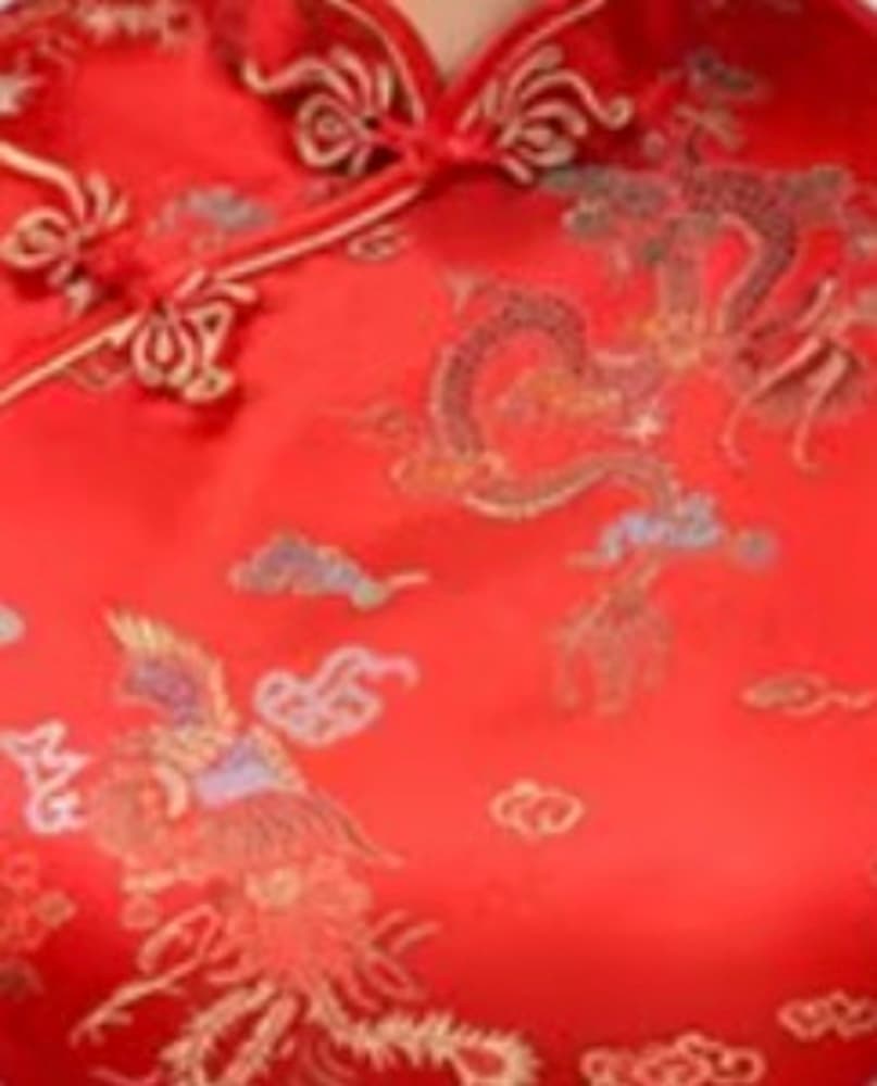 チャイナ服 ハーフスリーブロングチャイナドレス