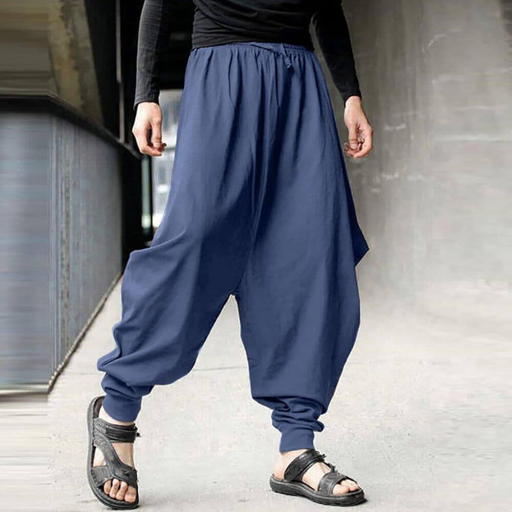 チャイナ服 レトロカジュアル ルーズサルエルパンツ メンズチャイナ