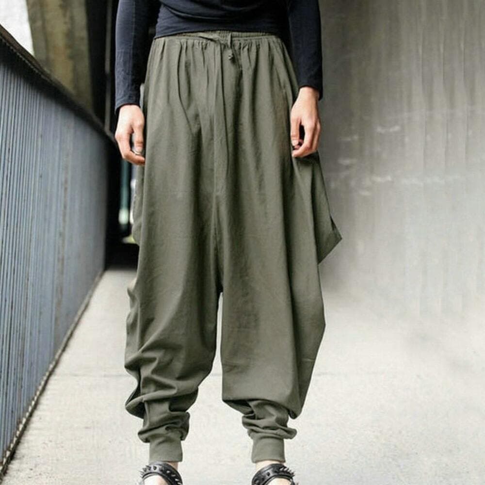 チャイナ服 レトロカジュアル ルーズサルエルパンツ メンズチャイナ
