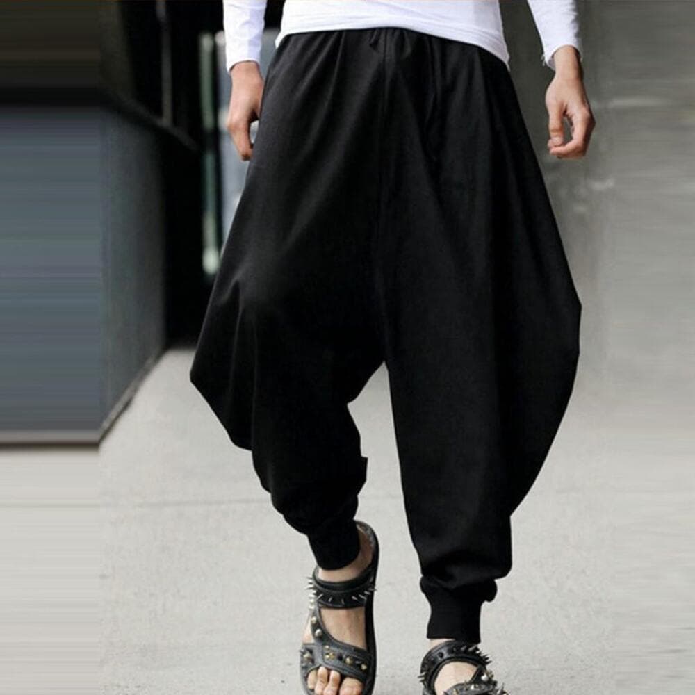 チャイナ服 レトロカジュアル ルーズサルエルパンツ メンズチャイナ