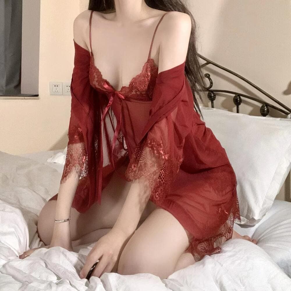 チャイナ服 セクシーガーリーチャイナパジャマ