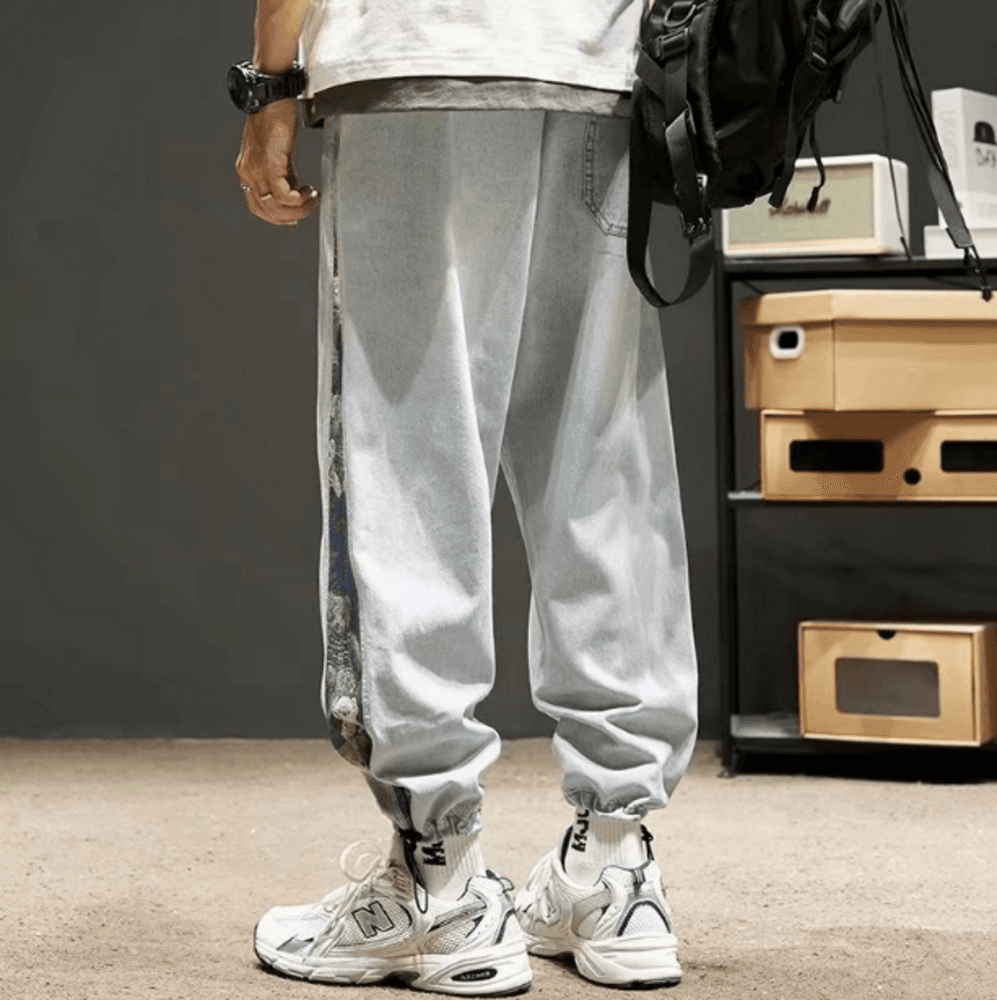 チャイナ服 チャイナデニム メンズチャイナ
