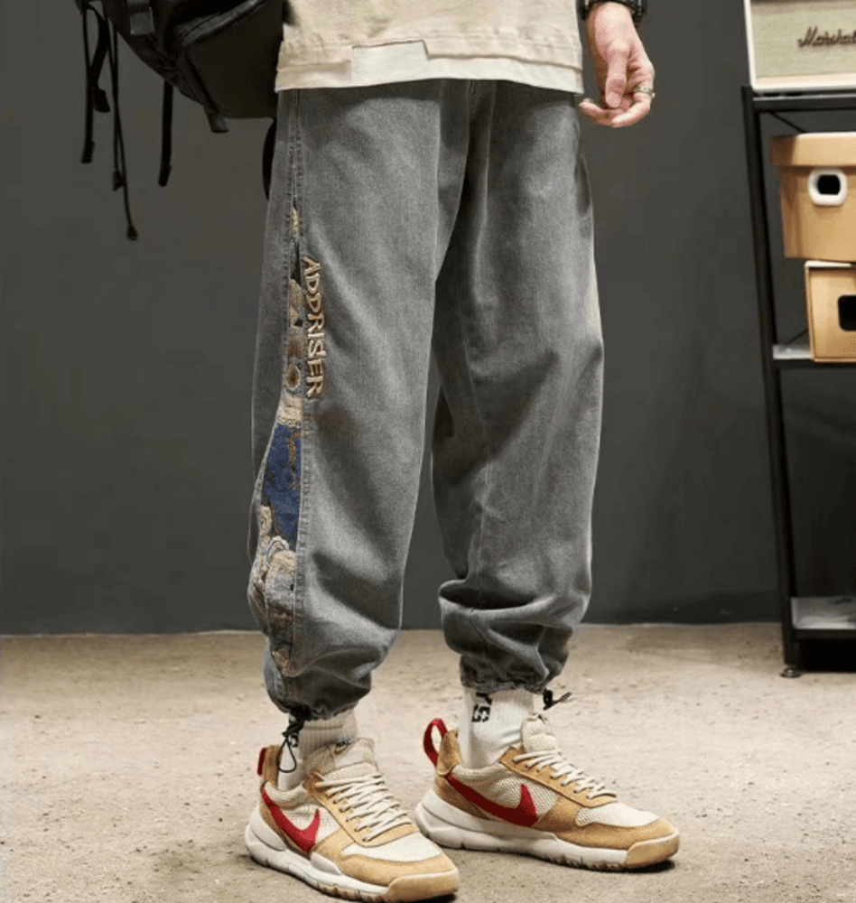 チャイナ服 チャイナデニム メンズチャイナ