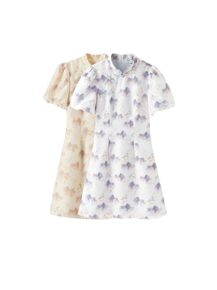 チャイナ服 フレッシュ ミニ ワンピース