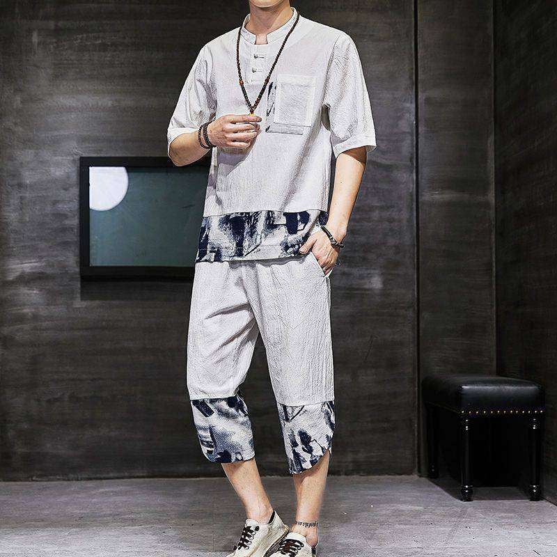 チャイナ服 メンズ セットアップ