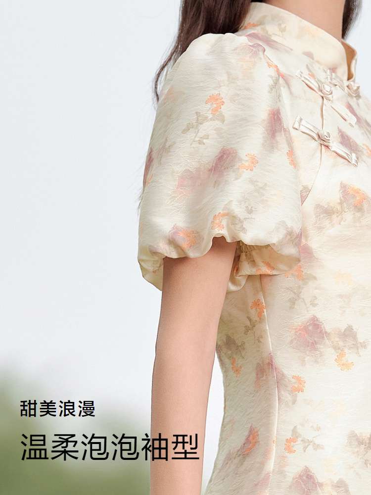 チャイナ服 フレッシュ ミニ ワンピース