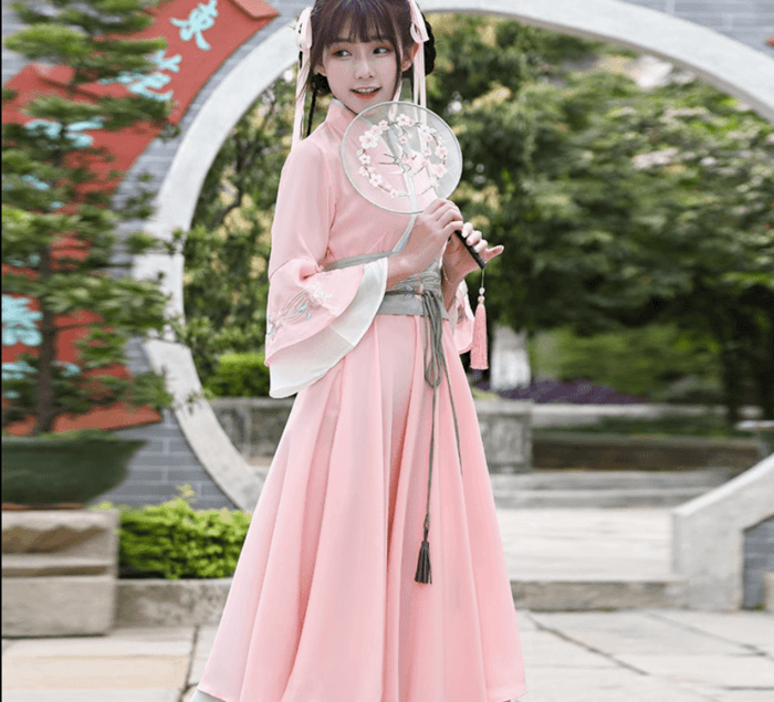 チャイナ服 クロスネックスカート チャイナワンピース