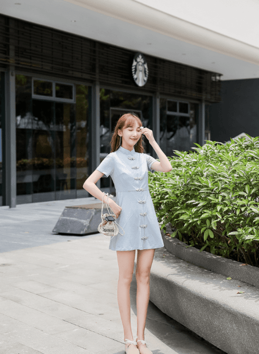 チャイナ服 ミニスカ チャイナワンピース レトロ