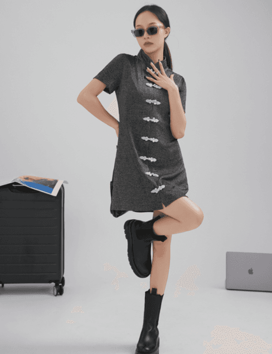 チャイナ服 ミニスカ チャイナワンピース レトロ