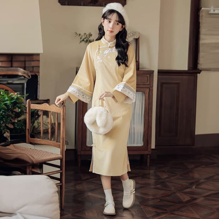 チャイナ服 クール シルエット チャイナドレス