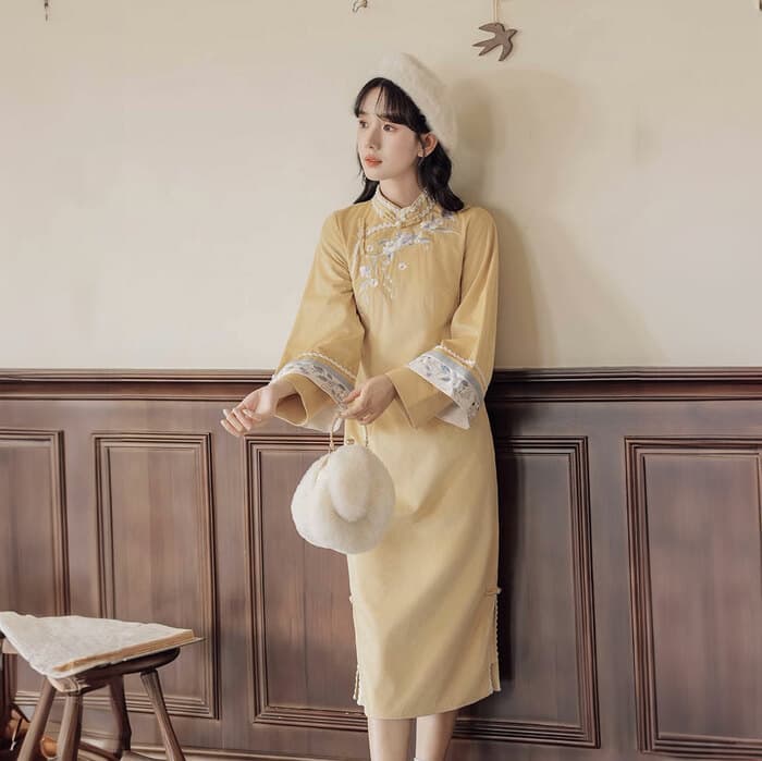 チャイナ服 クール シルエット チャイナドレス
