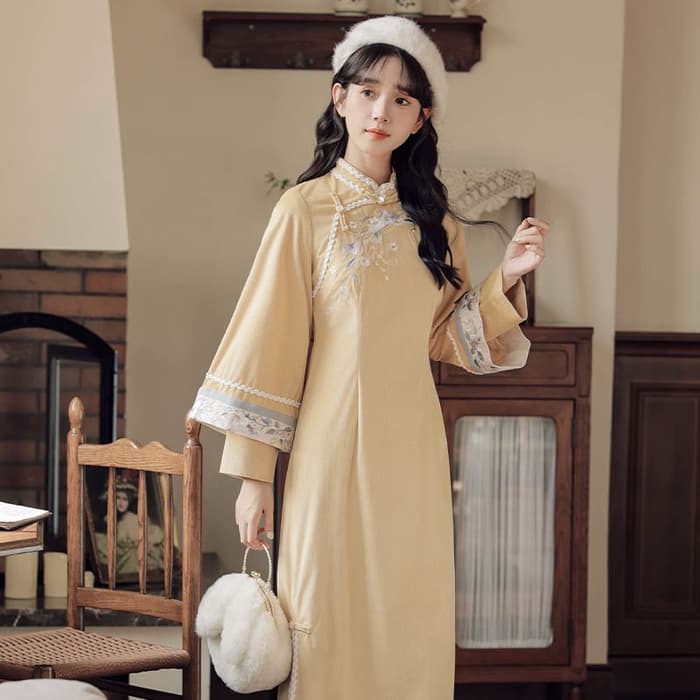 チャイナ服 クール シルエット チャイナドレス