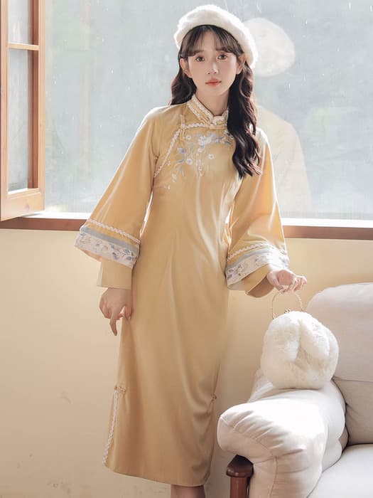 チャイナ服 クール シルエット チャイナドレス